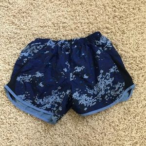 ‼️Blue Printed Nike Dri Fit Running Shorts